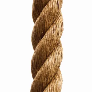 Manilla Twist 1/4" Rope (sold per foot, 539lb Tens