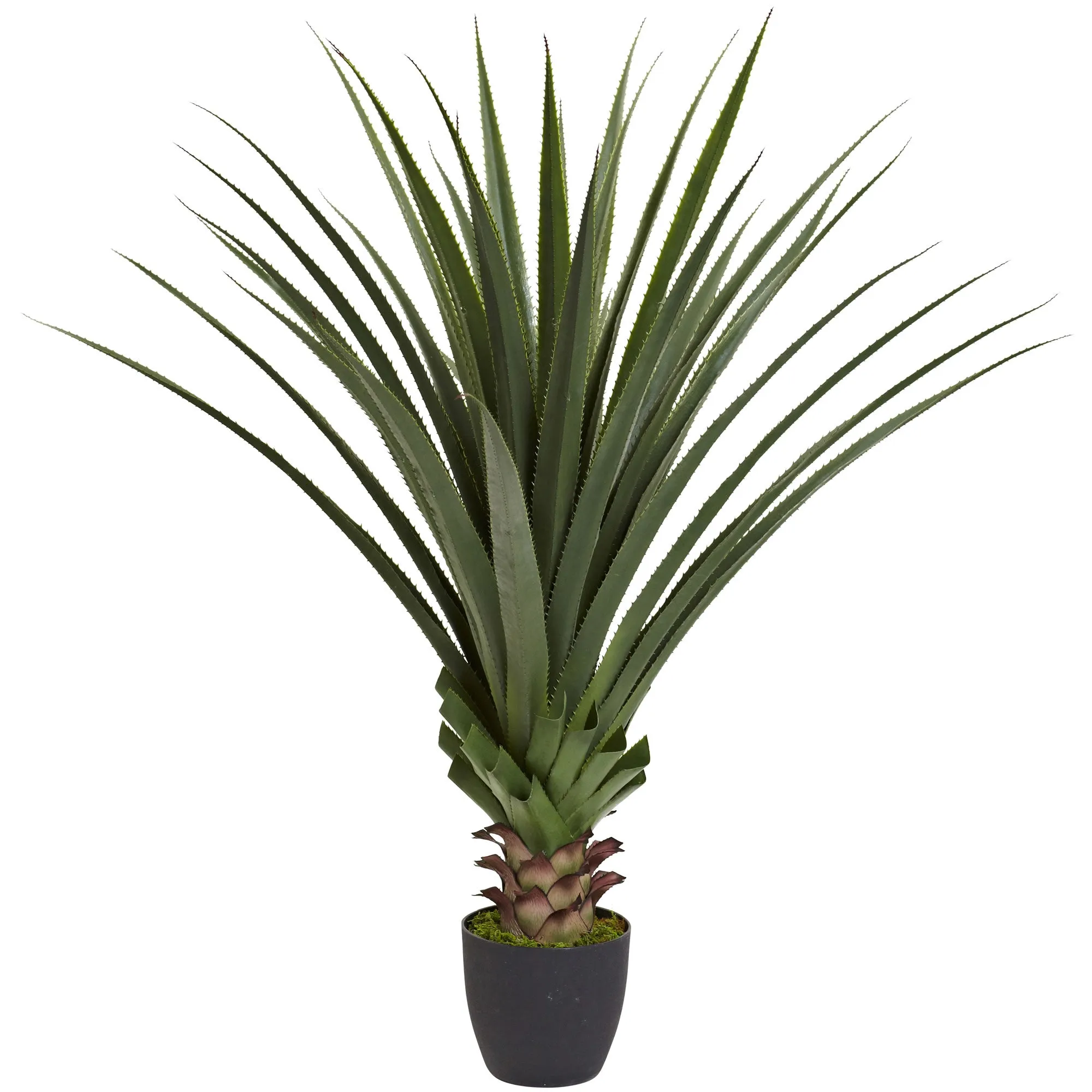 4' Artificial Spiked Agave Plant - Low Maintenance, Life-Like & Vibrant Silk Plants For Busy People.