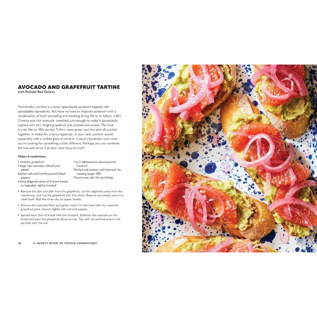 A Hearty Book of Veggie Sandwiches