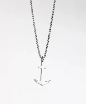 Anchor Necklace (Silver)