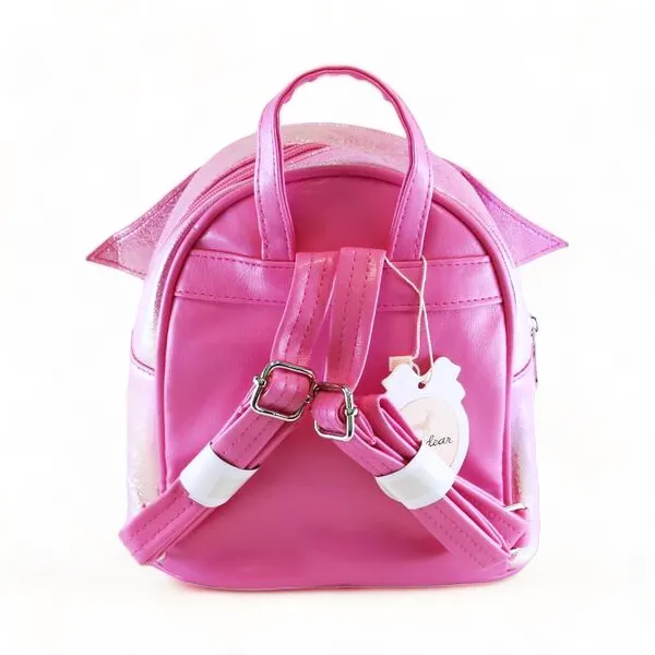 Angel Wings Iridescent Backpack - Fuchsia