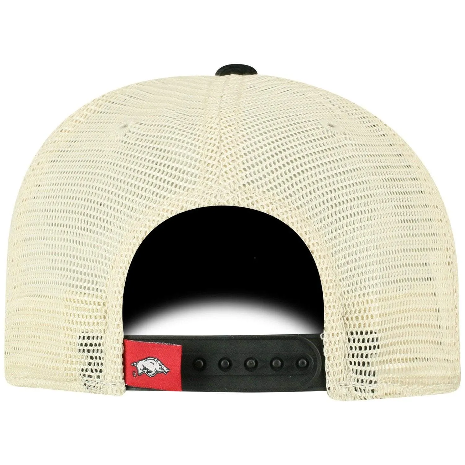 Arkansas Razorbacks TOW "Rebel" Corduroy & Mesh Snapback Relax Hat Cap