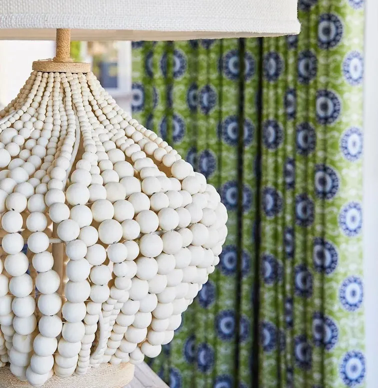 Beach Boho Beaded Table Lamp