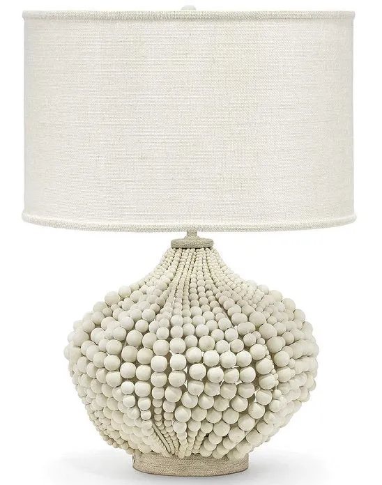 Beach Boho Beaded Table Lamp