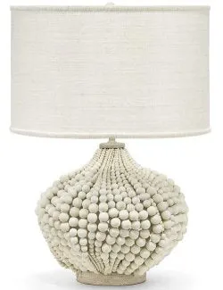 Beach Boho Beaded Table Lamp