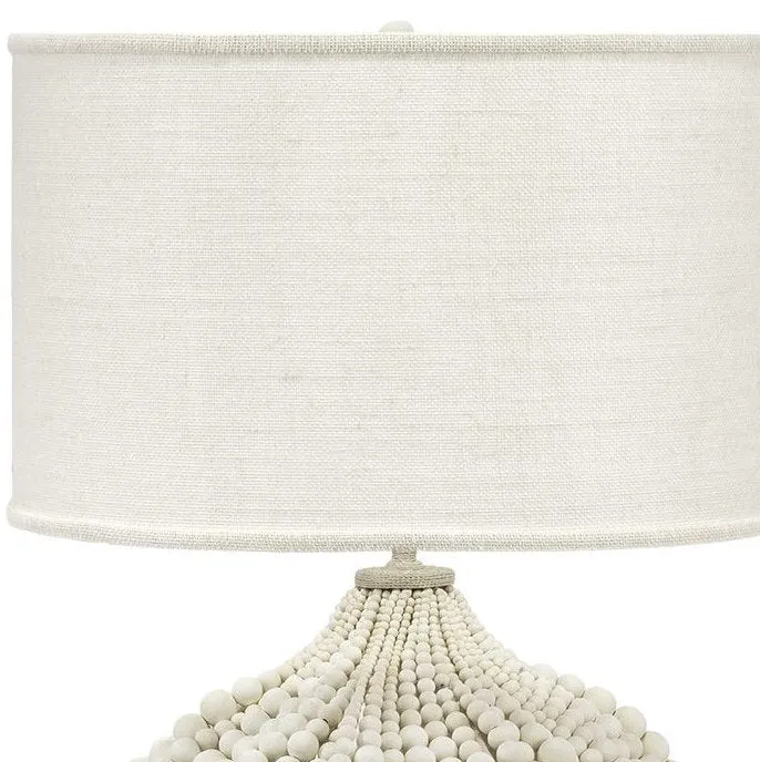 Beach Boho Beaded Table Lamp