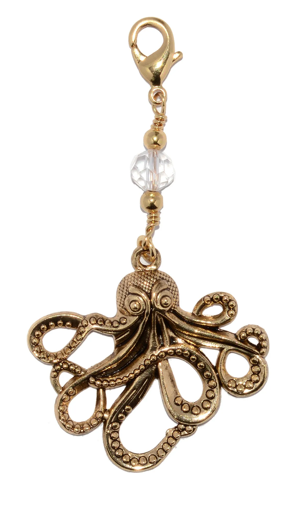 Charm Large Cthulhu - Gold