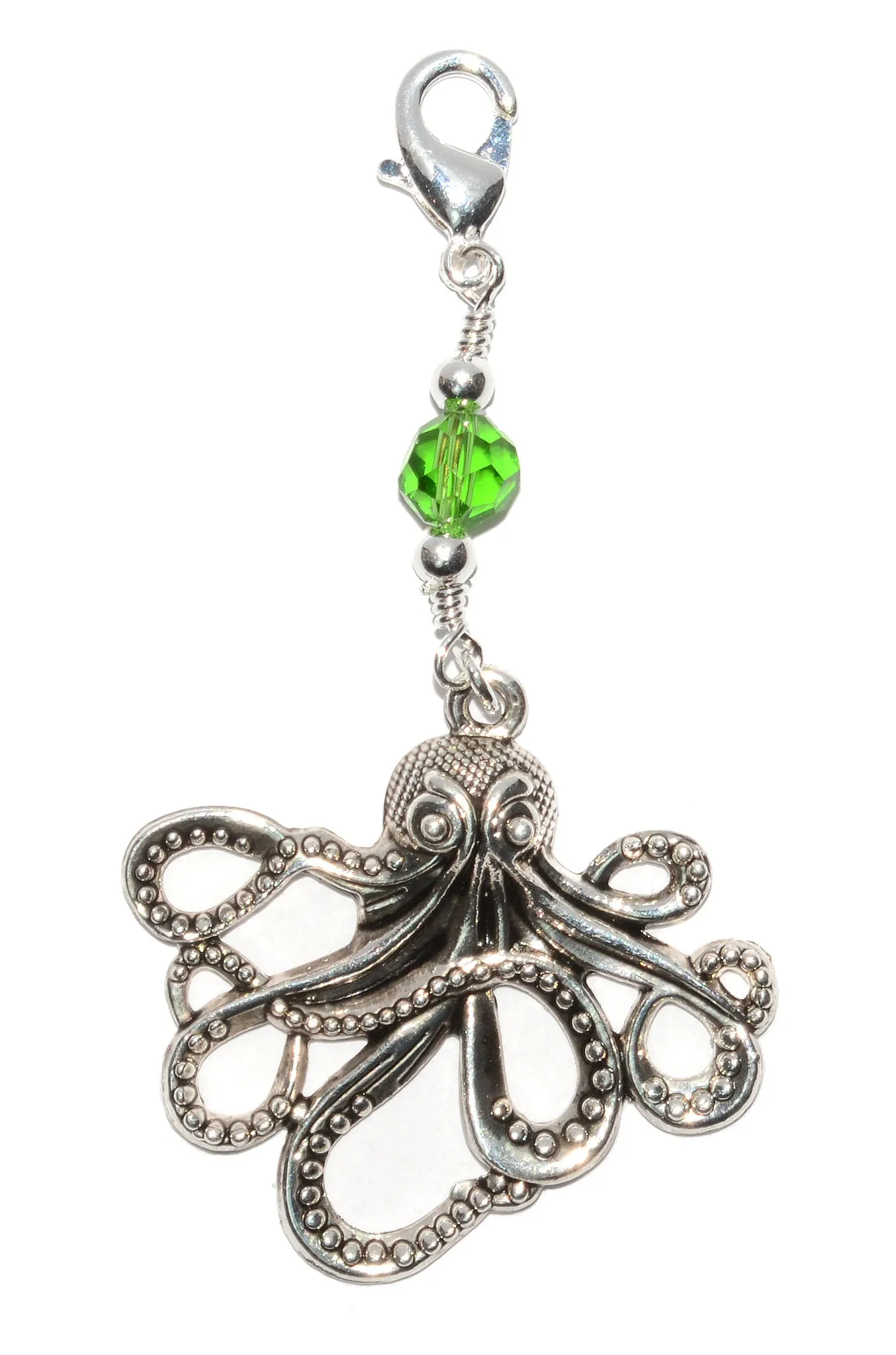 Charm Large Cthulhu - Silver