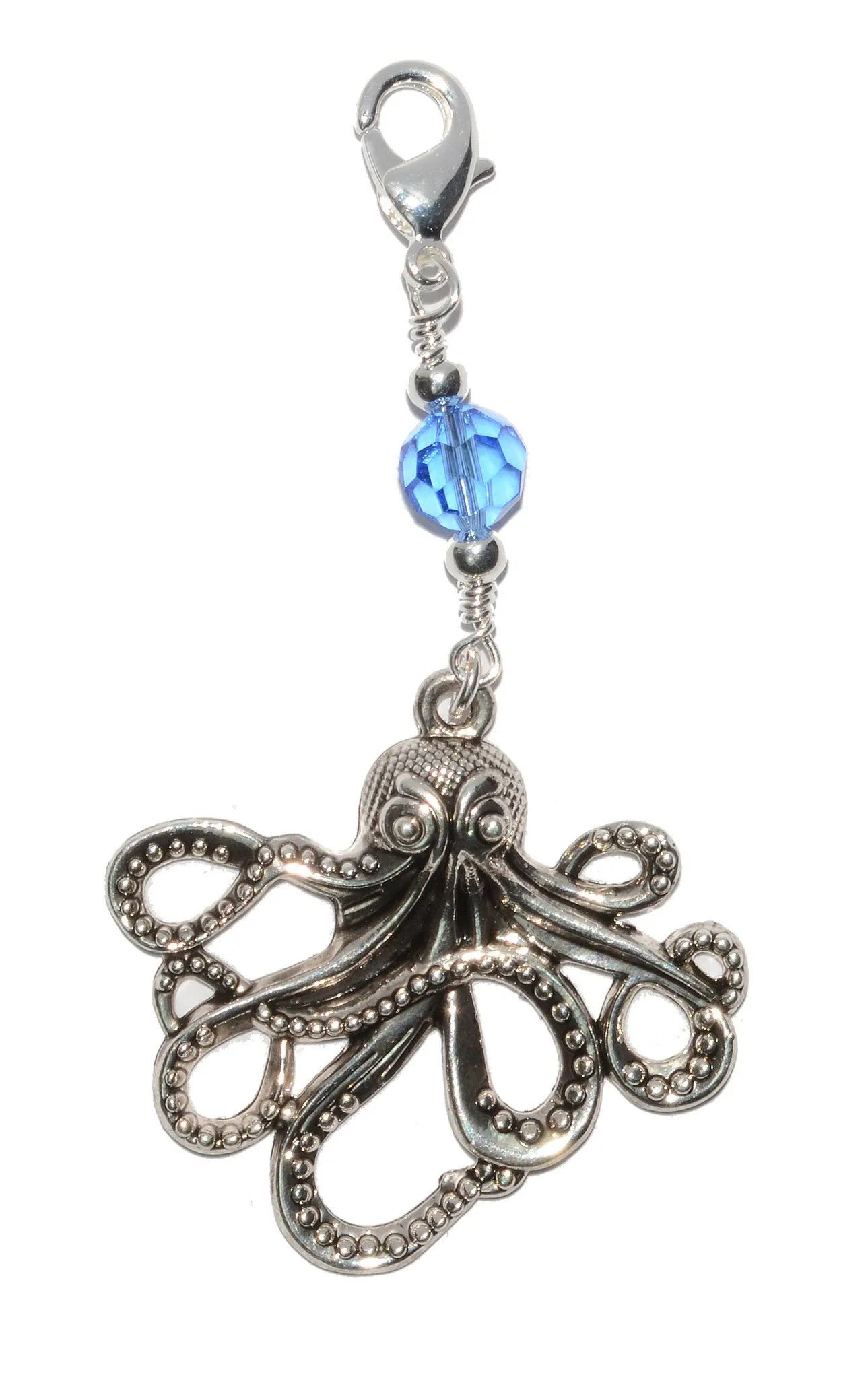 Charm Large Cthulhu - Silver