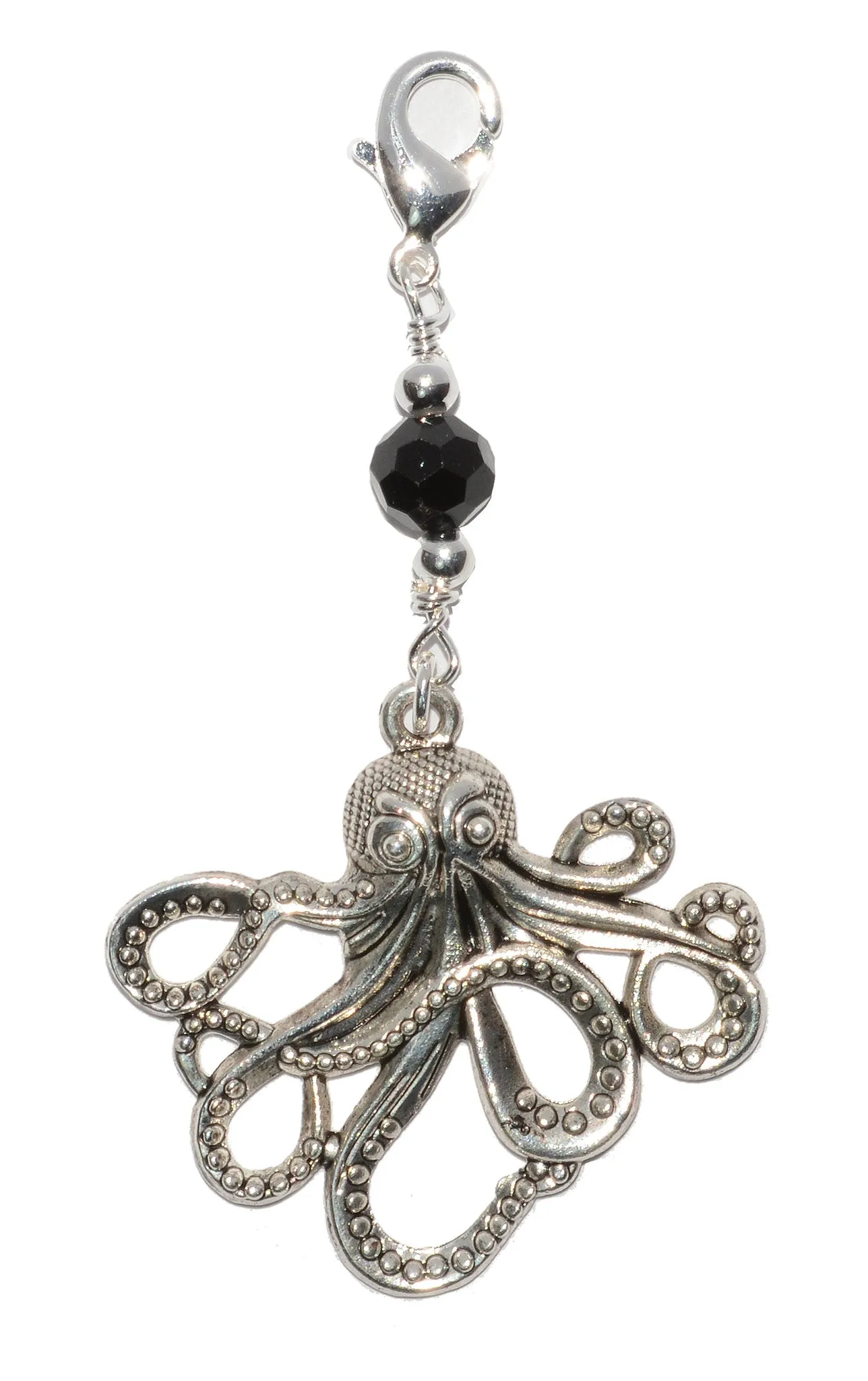 Charm Large Cthulhu - Silver