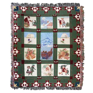 Christmas in Avonlea Quilt Blanket