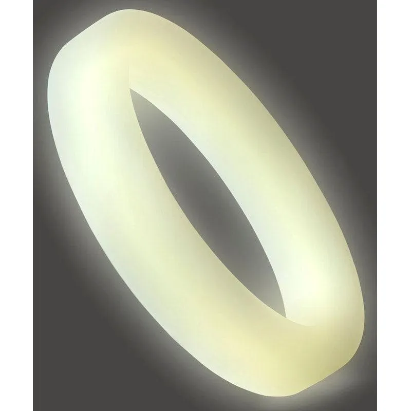 Classic Silicone Medium Stretch Penis Ring 36mm Glow In The Dark