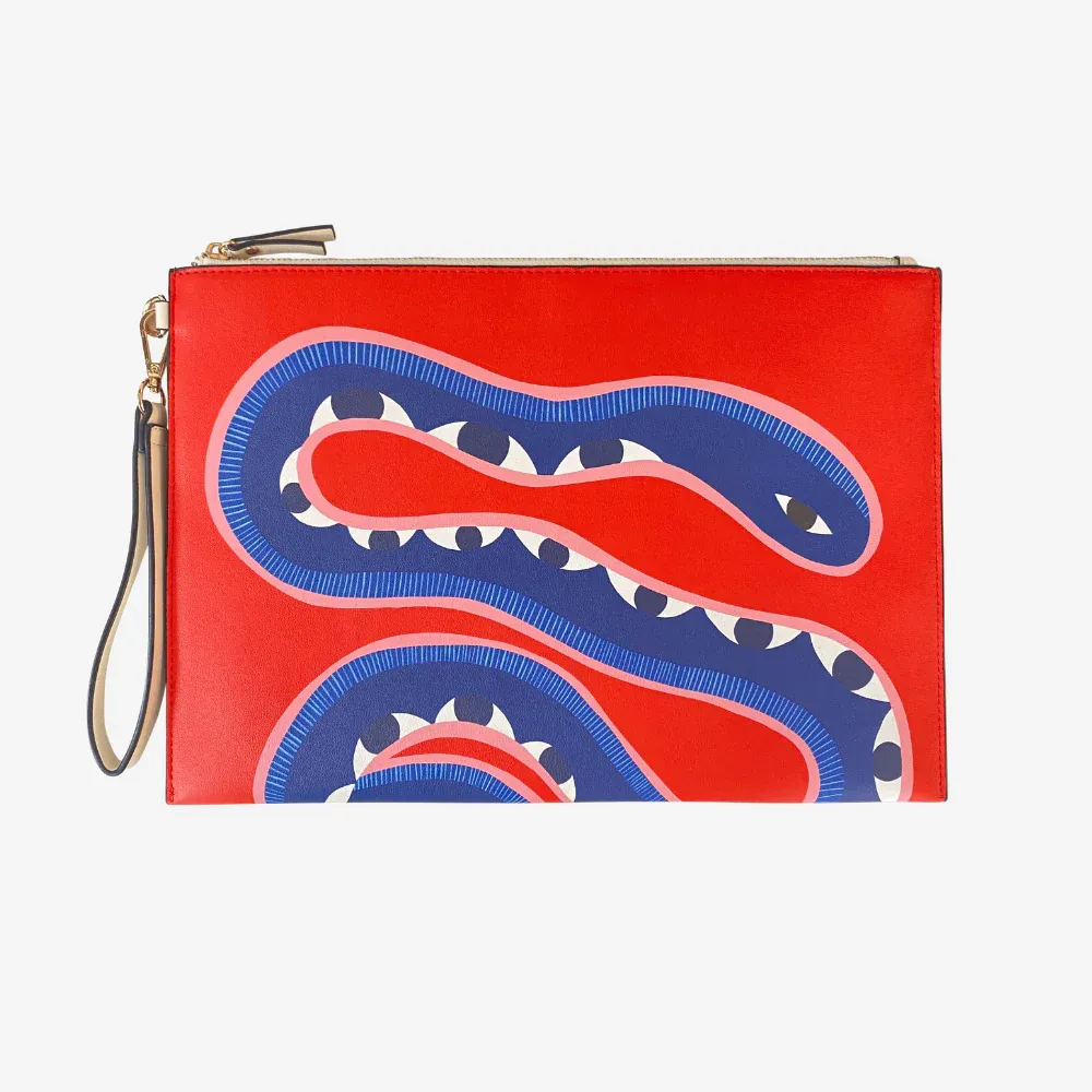 Clutch Bag - Snake