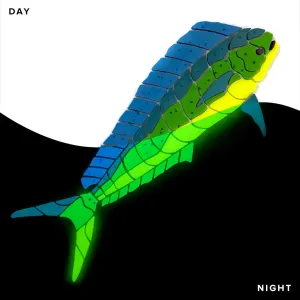 Cow Mahi, Left - Glow in the Dark Pool Mosaic