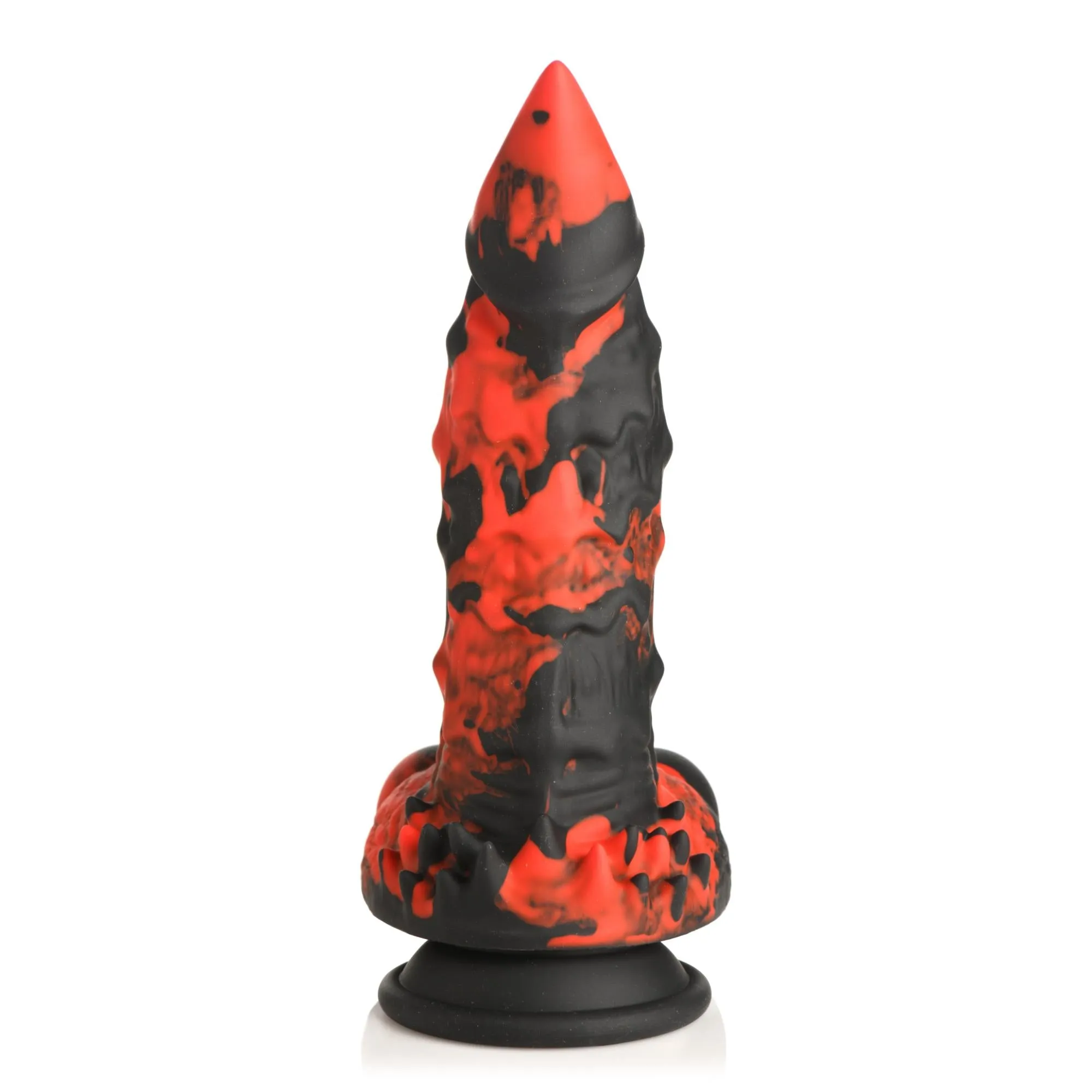 Creature Cocks Fire Demon Monster Silicone Dildo