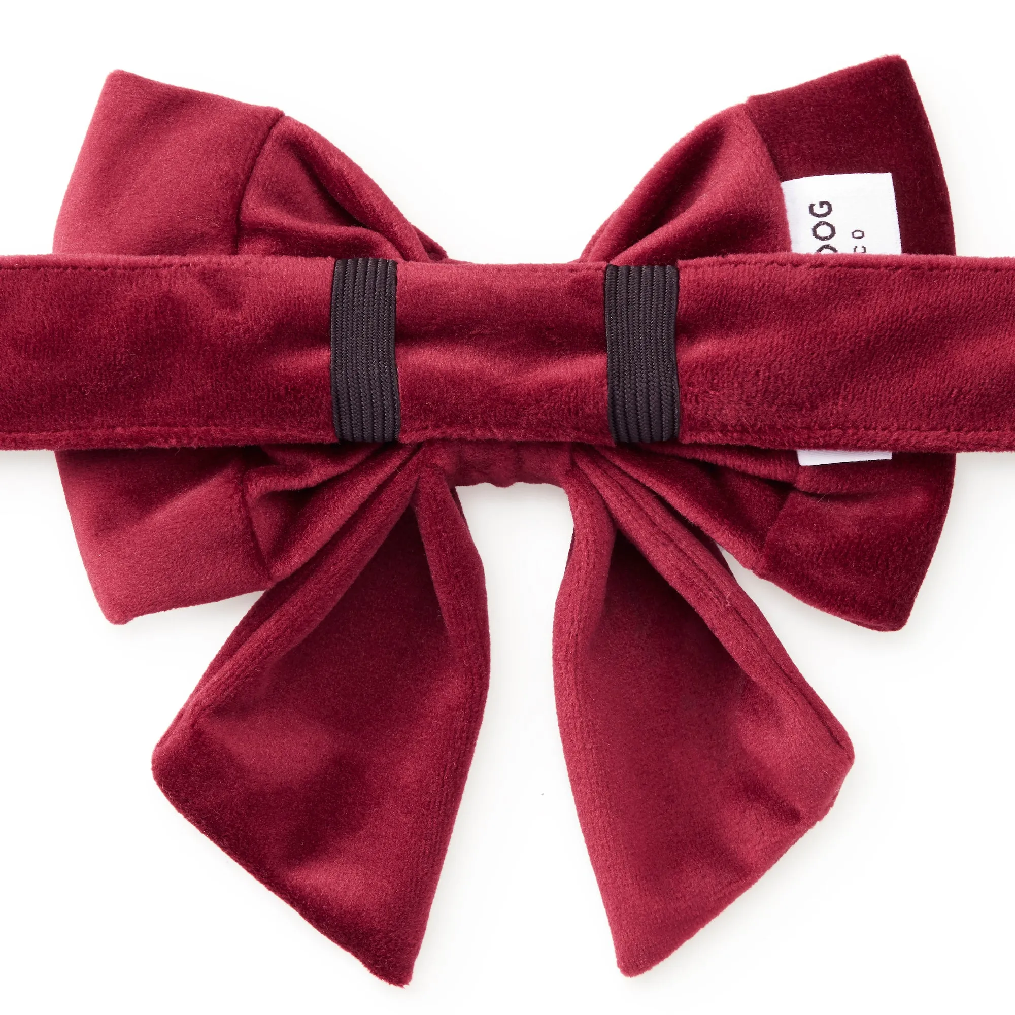 Dog and Cat Lady Bowtie: Burgundy Velvet