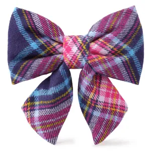 Dog and Cat Lady Bowtie: Camilla Plaid Flannel