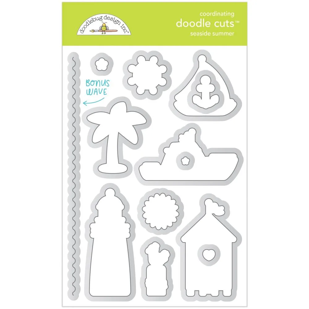 Doodlebug Doodle Cuts Dies - Seaside Summer*