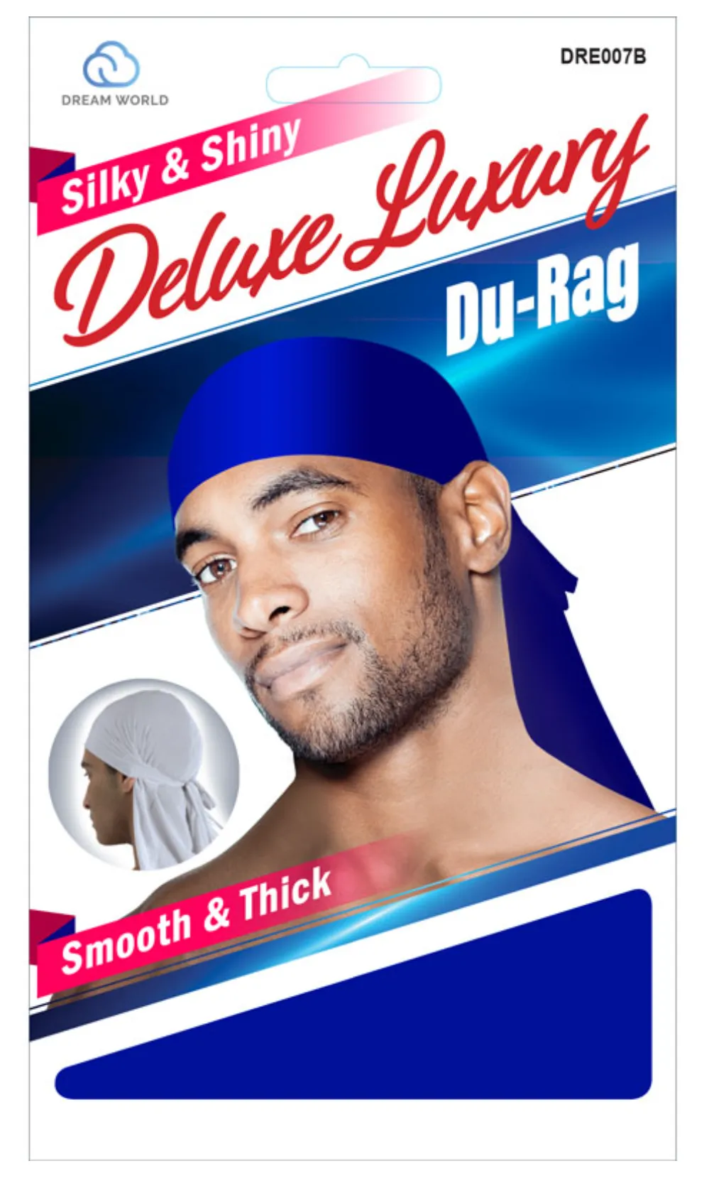 DREAM WORLD SMOOTH & THICK SHINY/SILKY DELUXE DURAG