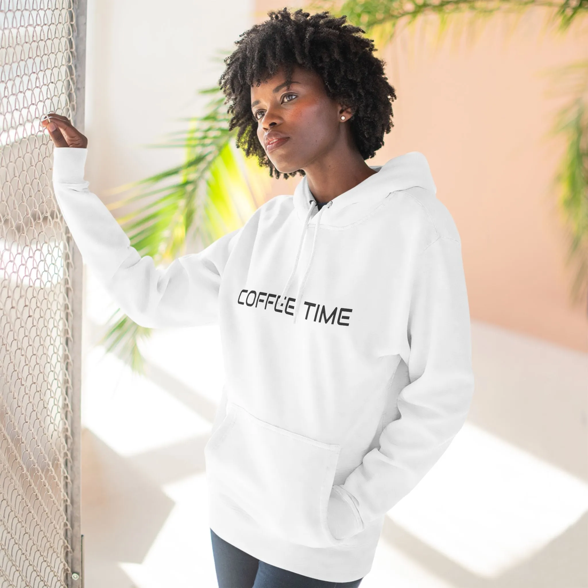 Fleece Hoodie - Coffee Lovers