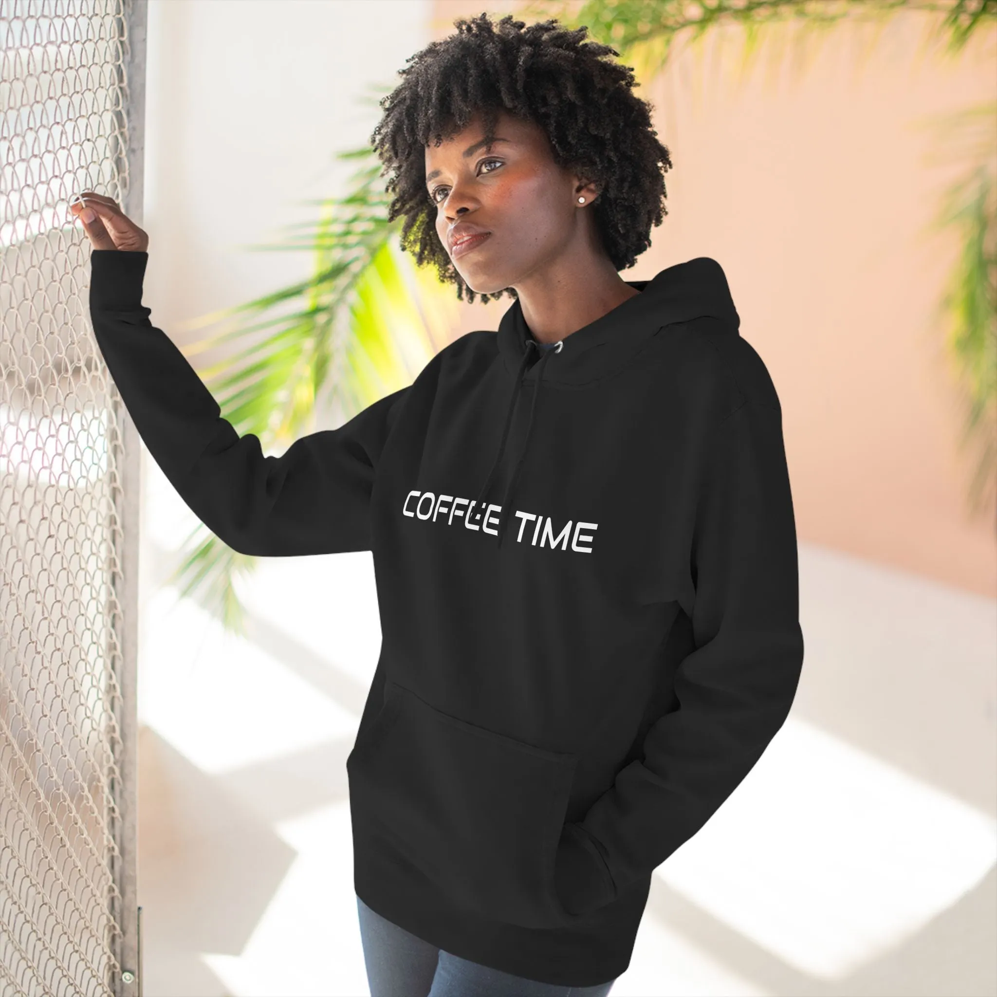 Fleece Hoodie - Coffee Lovers