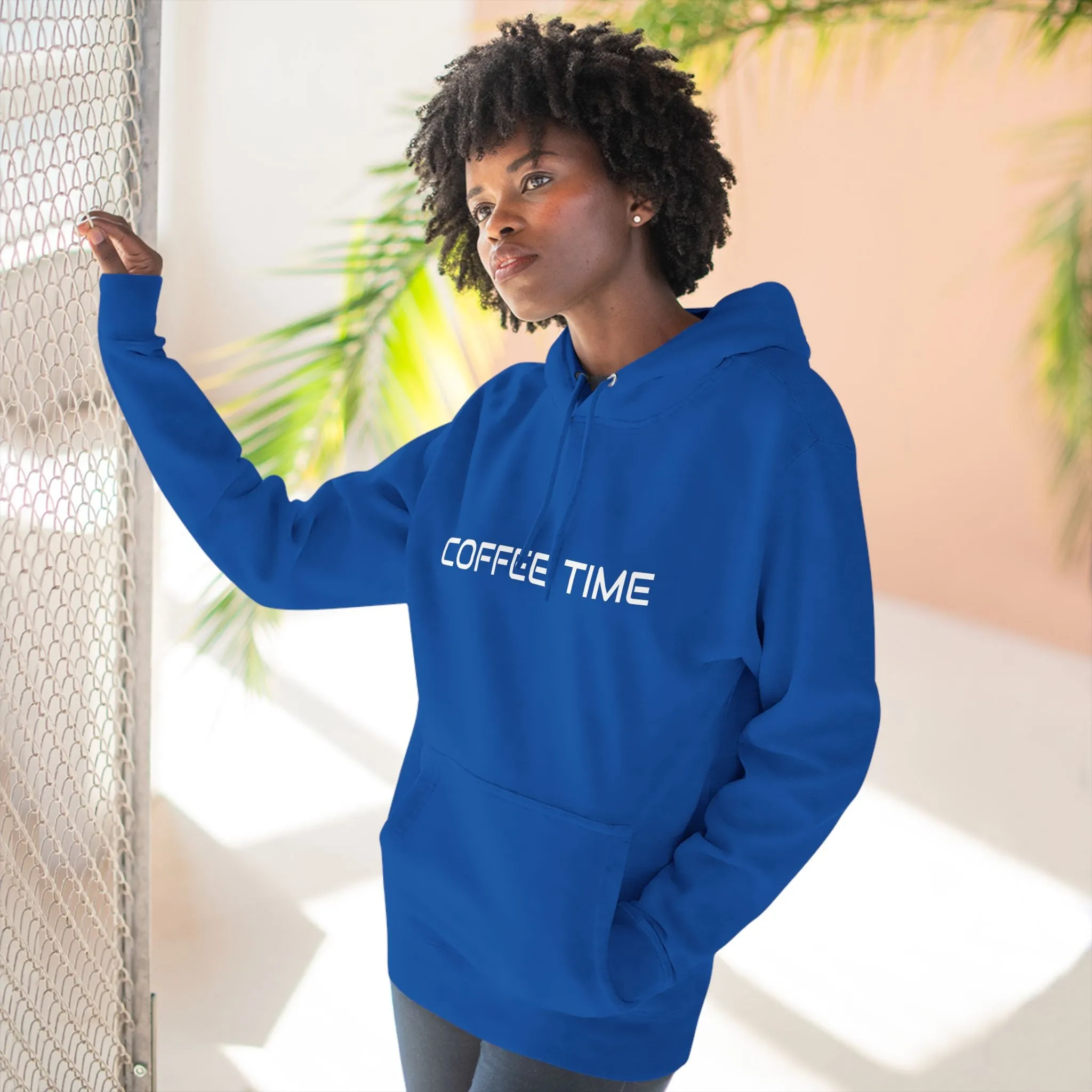 Fleece Hoodie - Coffee Lovers