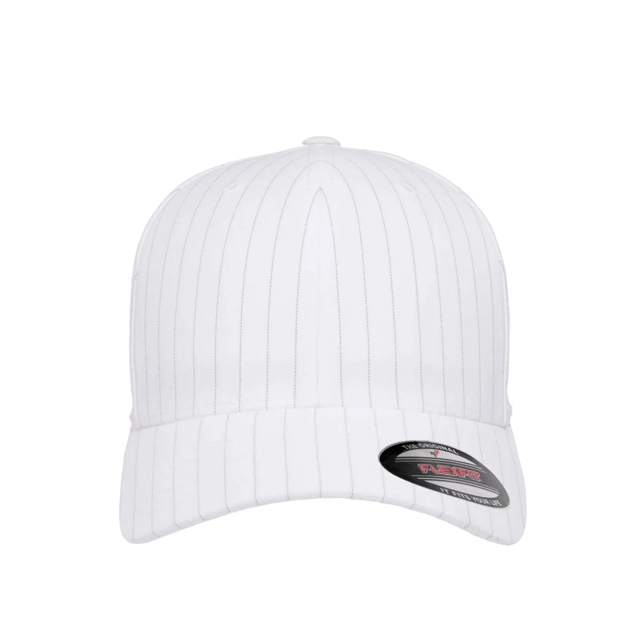 Flexfit Pinstripe Curved Brim Hat