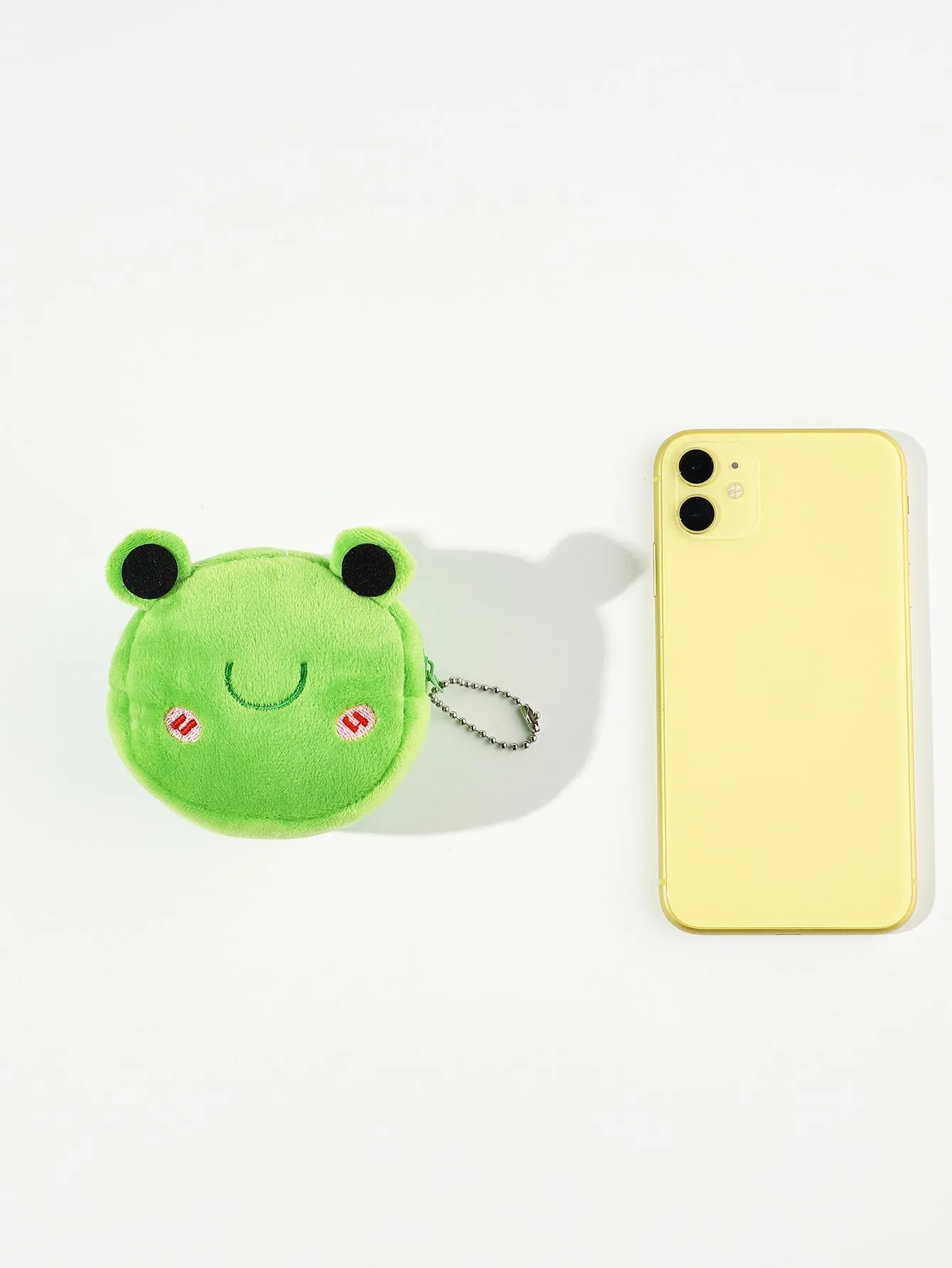 Frog Coin Purse Cute Plush Coin Purse Pouch Purse Earphone Bag Wallet