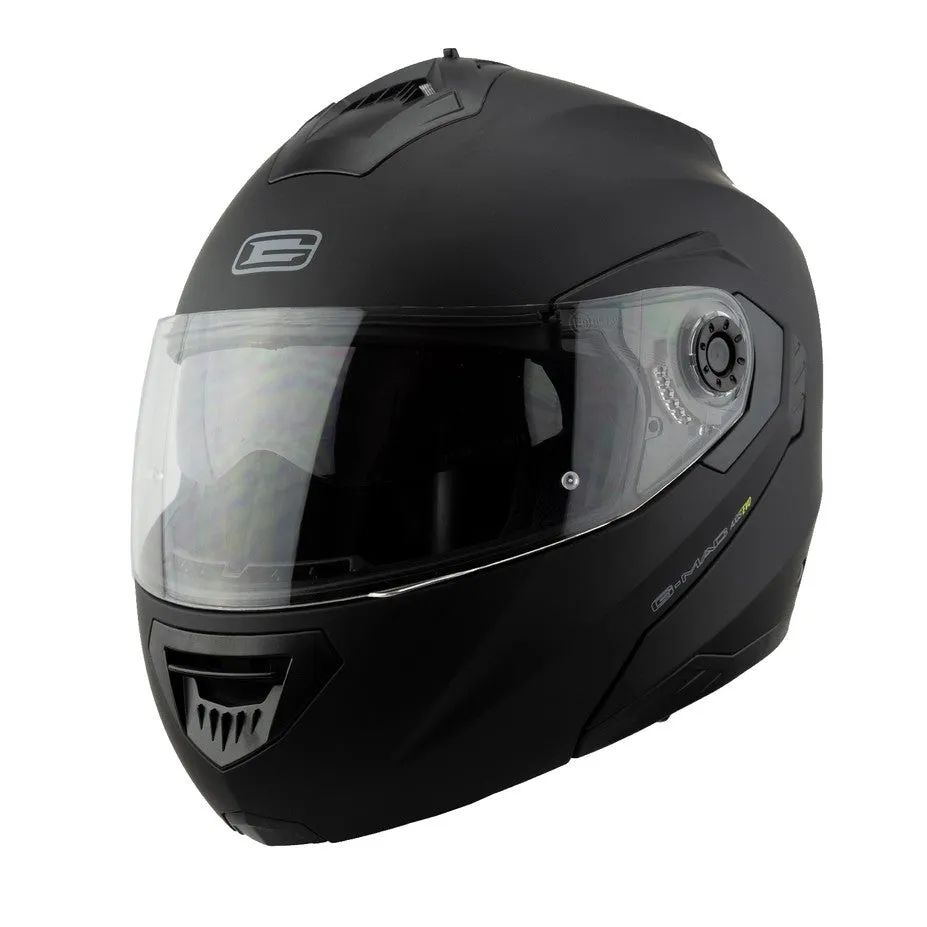 G-Mac Axis Evo Flip Front Helmet - Satin Black