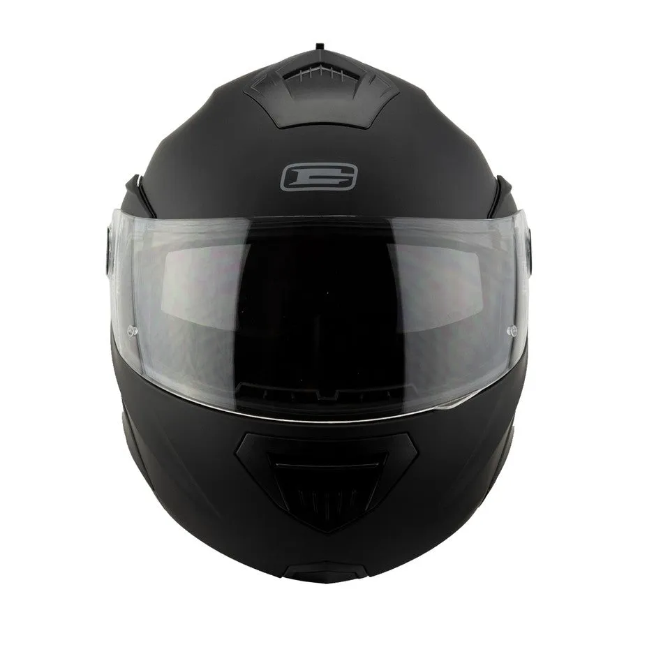 G-Mac Axis Evo Flip Front Helmet - Satin Black