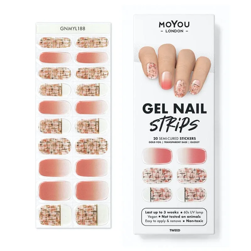 Gel Nail Strip ★ Tweed