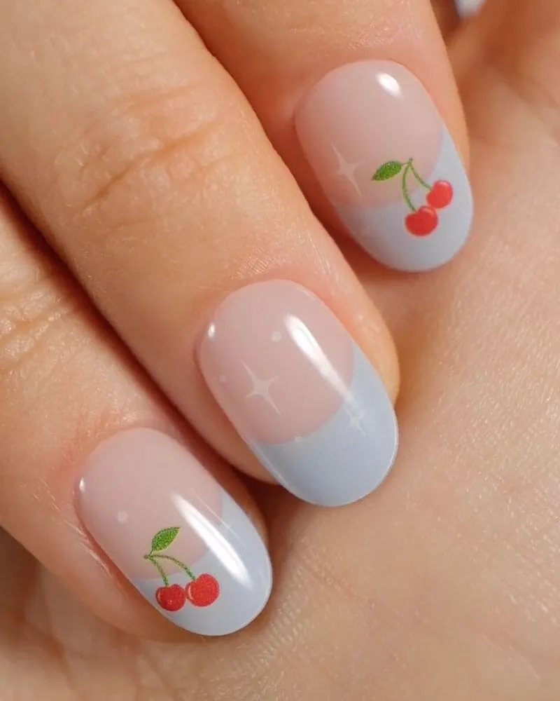 Gel Nail Strip ★ Wild Cherry