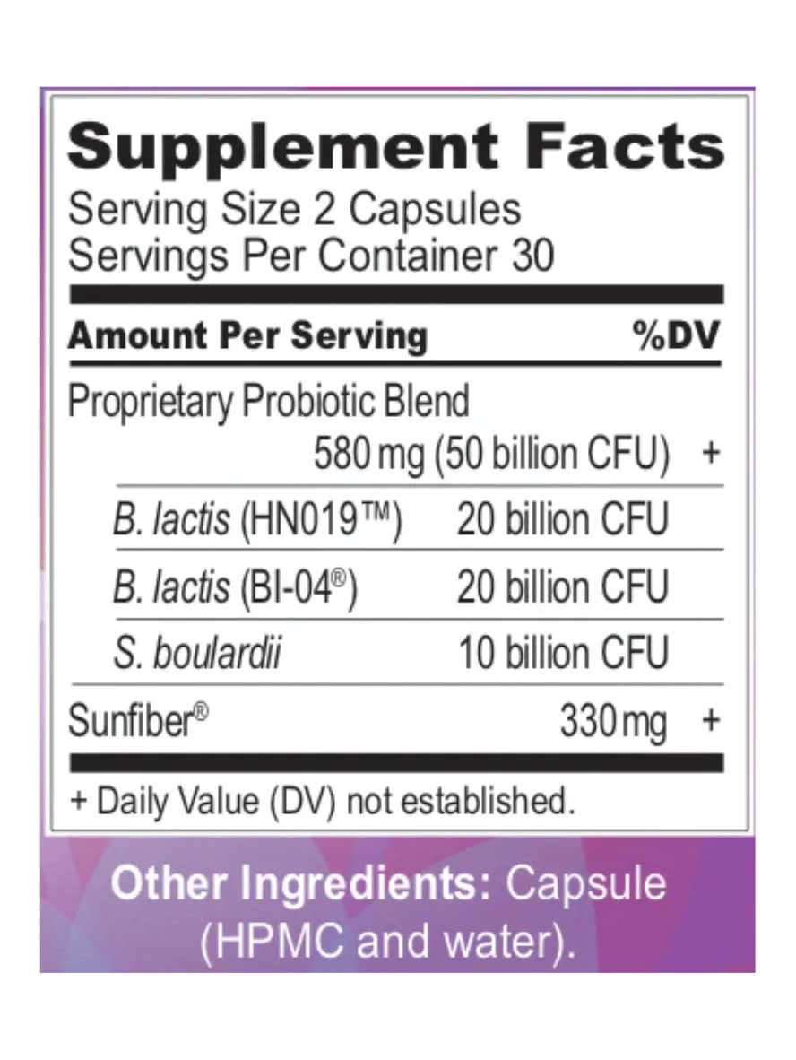 GI Distress Relief Probiotic, 60 Caps, Body Ecology