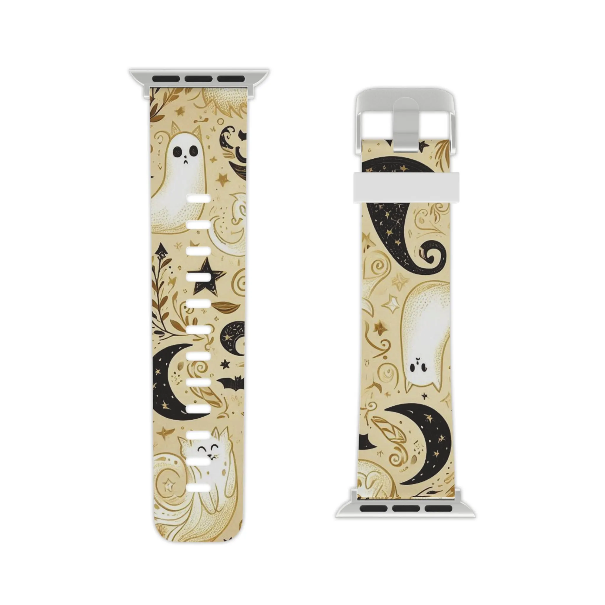 Gilded Ghost and Cats - Watch Band