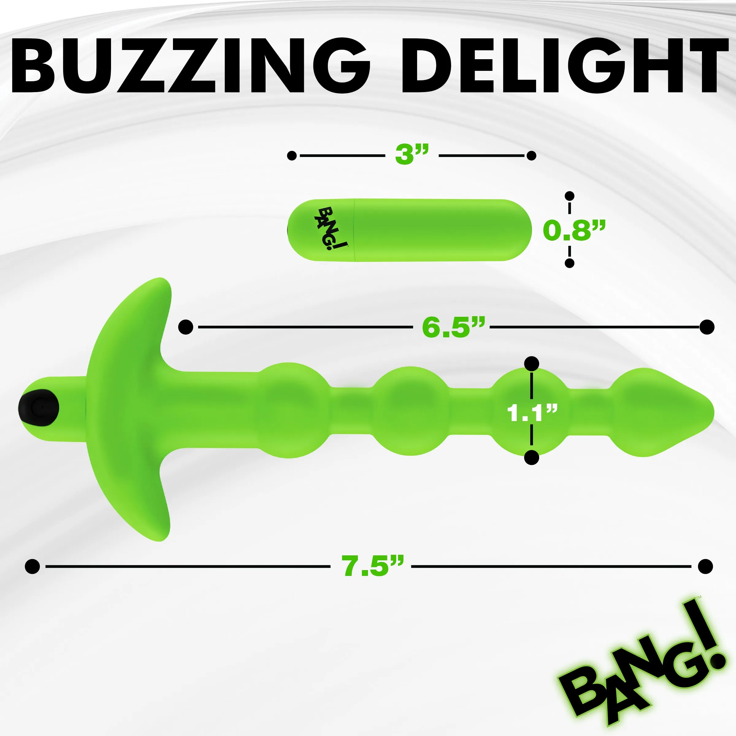 Glow-in-the-dark Anal Beads