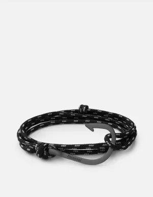 Hook Rope, Matte Black Rhodium