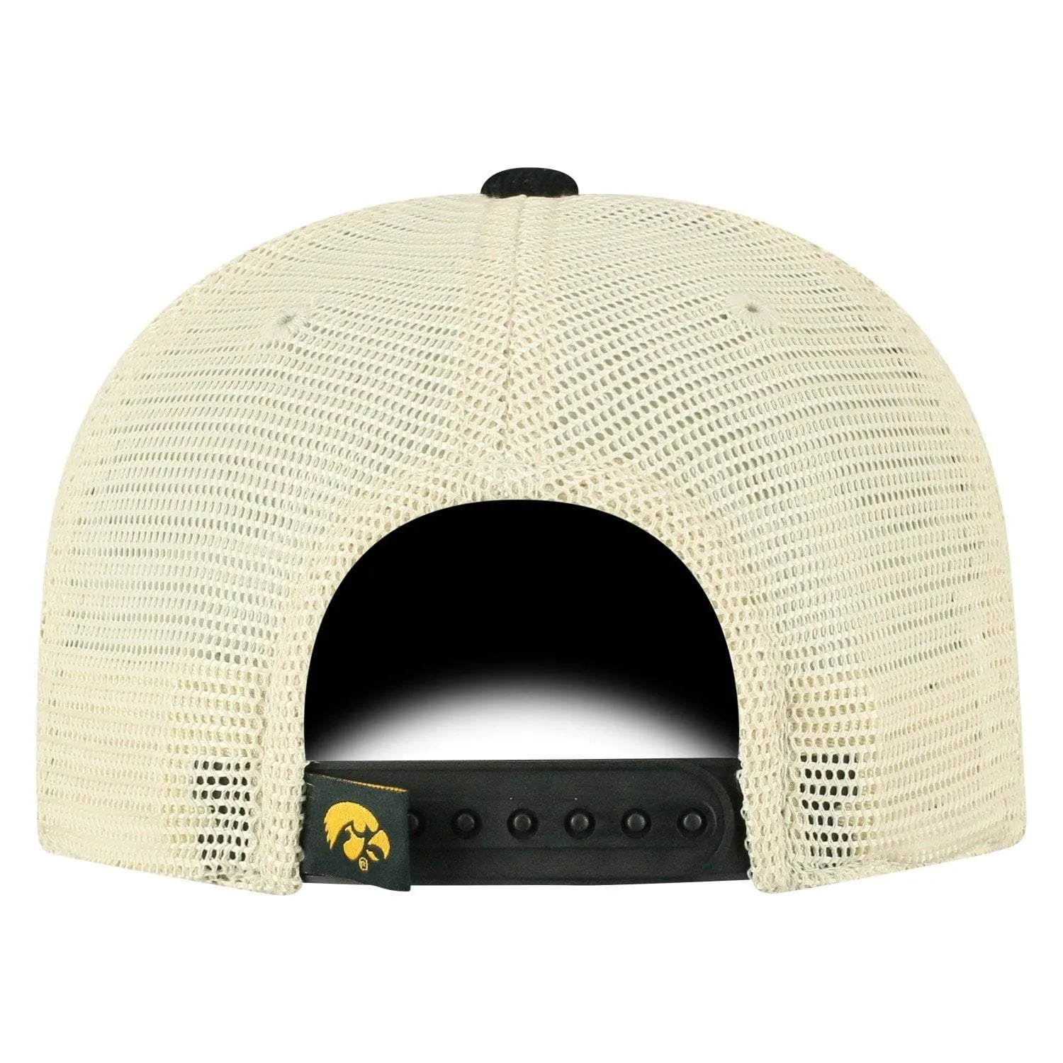 Iowa Hawkeyes TOW "Rebel" Corduroy & Mesh Snapback Relax Hat Cap