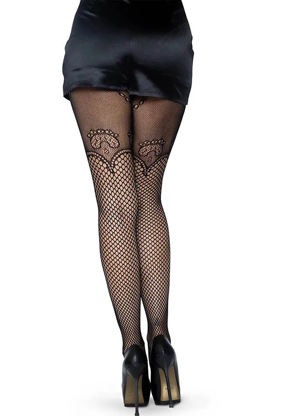 Jess Duchess [Black] | SUSPENDER STOCKINGS