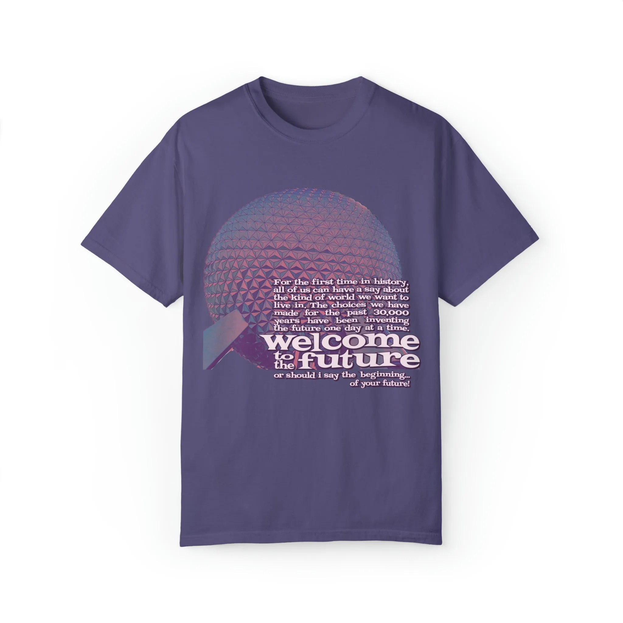 Journey To The Future Comfort Colors Tee