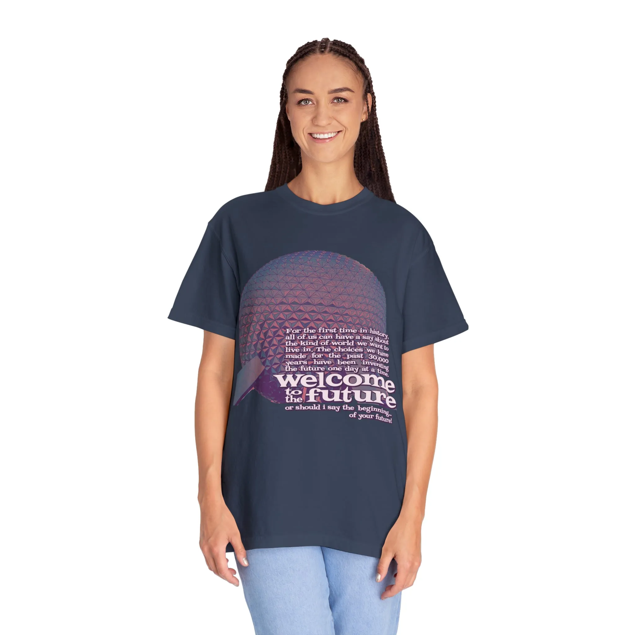 Journey To The Future Comfort Colors Tee