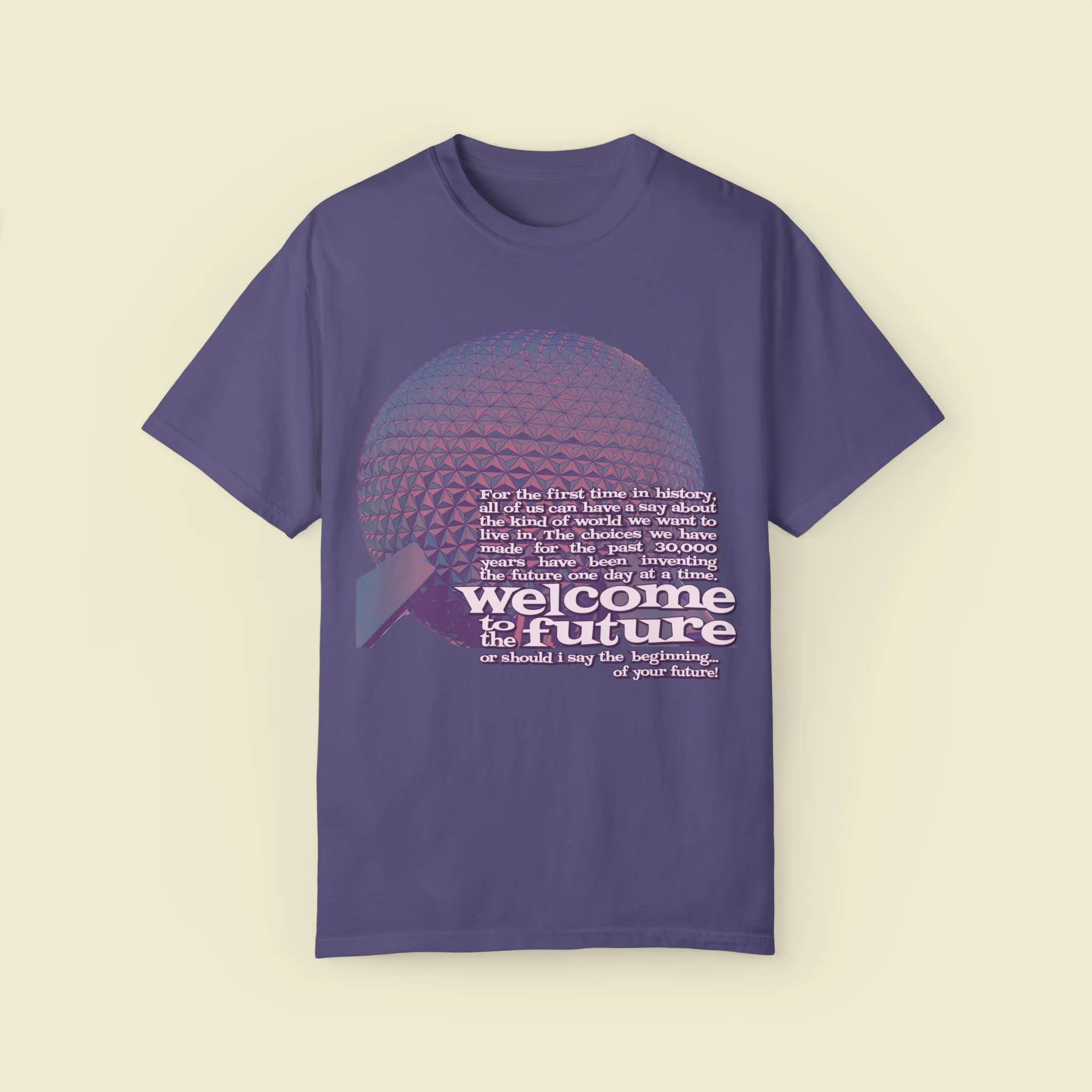 Journey To The Future Comfort Colors Tee