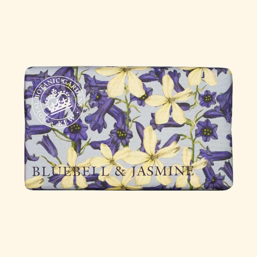 Kew Gardens Bluebell & Jasmine Soap Bar