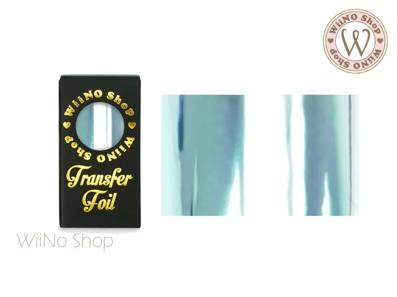 Light Blue Metallic Nail Transfer Foil (MT-09)