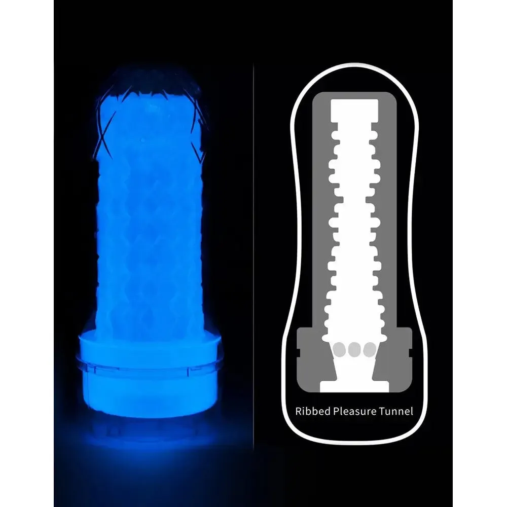 Lovetoy Rubber Glow in the Dark Stealth Male Masturbator