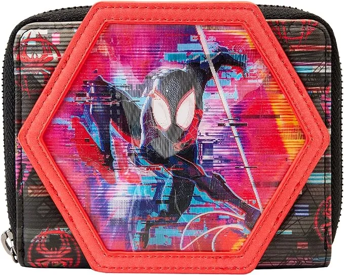 Marvel Across the Spiderverse Lenticular Zip Around Wallet