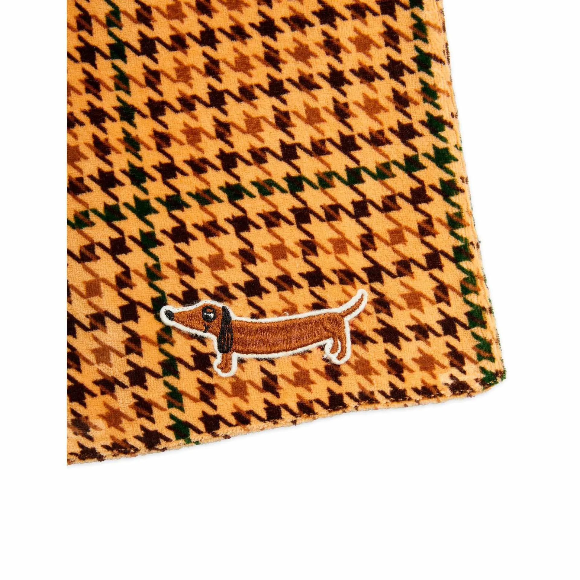 Mini Rodini - Dog houndstooth velour scarf