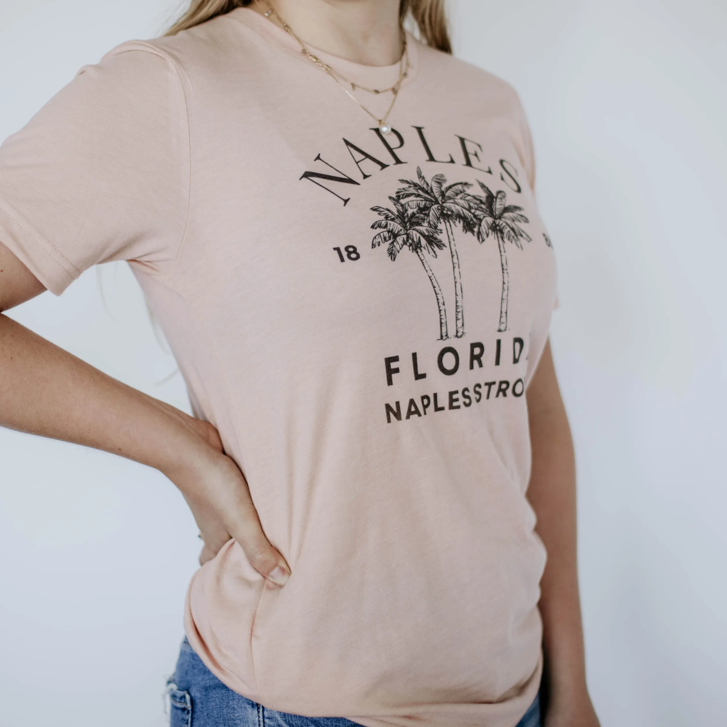 Naples Florida Naples Strong Palm Trees Shirt