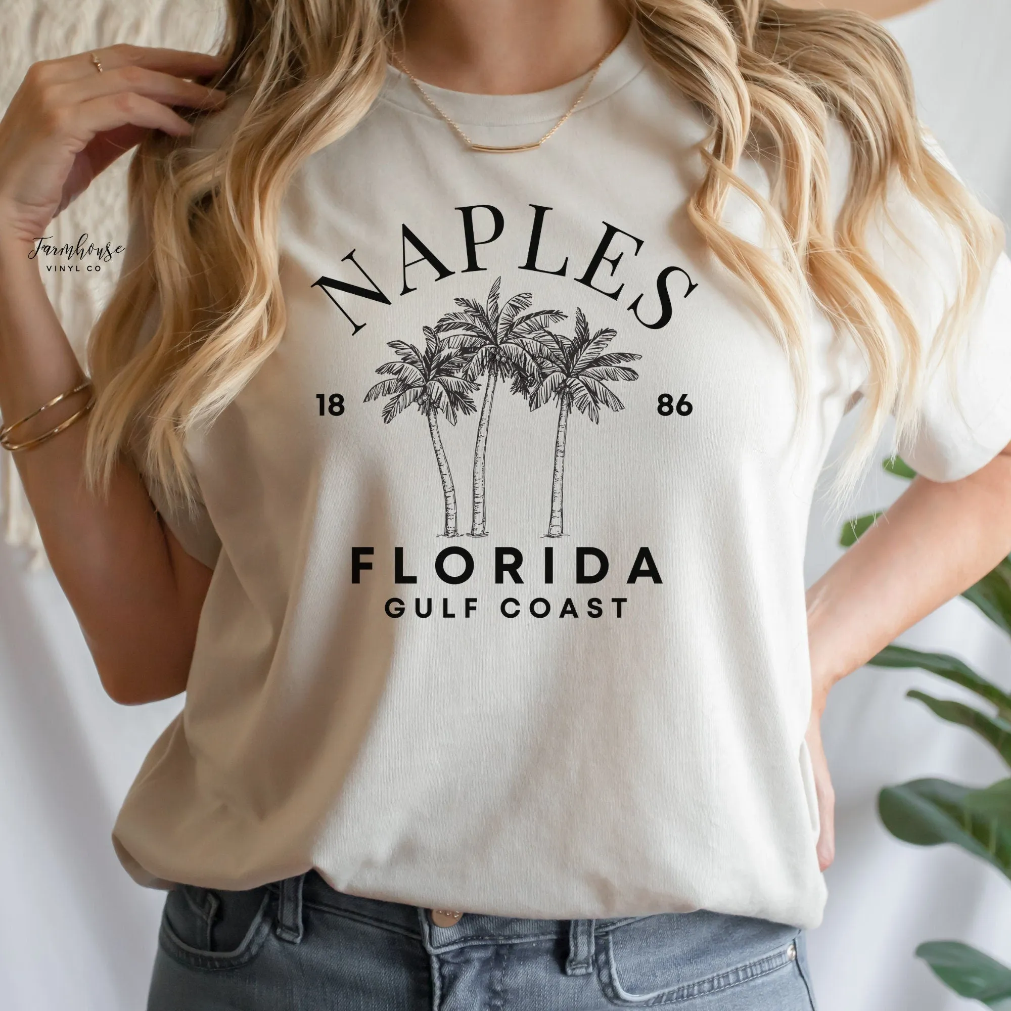 Naples Florida Palm Trees Shirt