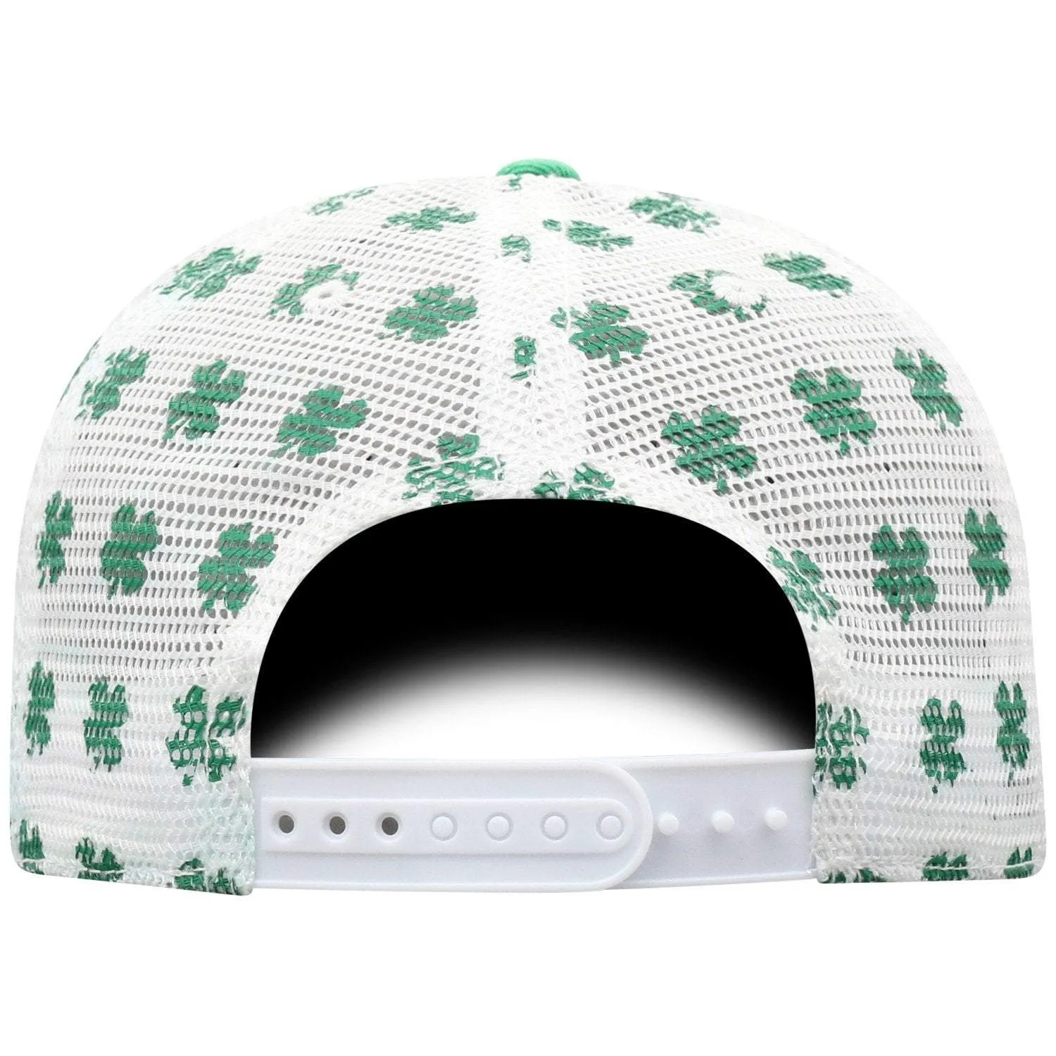 Oklahoma Sooners TOW Green St. Patrick's Day Clover Mesh Adj Relax Hat Cap