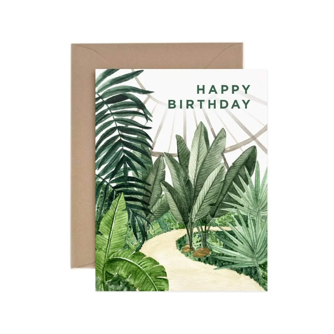 Paper Anchor Co.  | Conservatory Happy Birthday Greeting Card